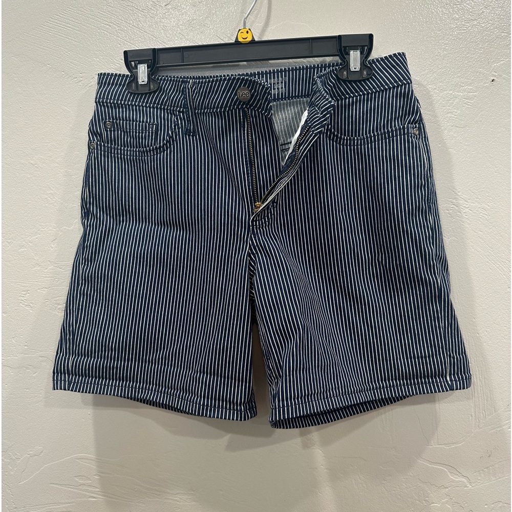Lee Railroad Stripe Regular Fit Shorts Size 12